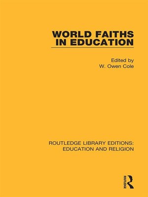 cover image of World Faiths in Education